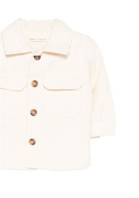 Camicia in velluto a coste ZHOE & TOBIAH KIDS | P&K11MK45 NATURALE